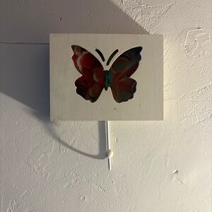 🦋 Butterfly Wall Hook & Decorative Plaque | Cottage / Farmhouse Decor 🦋